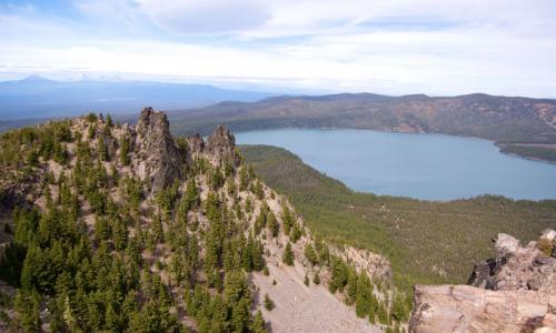 Paulina Lake Newberry Monument