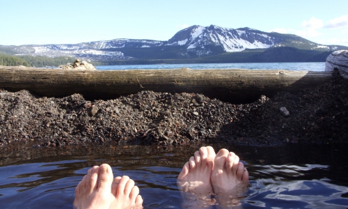 Paulina Hot Springs at the Newberry Volcanic Monument