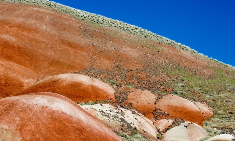 Painted Hills in the John Day Fossil Monument