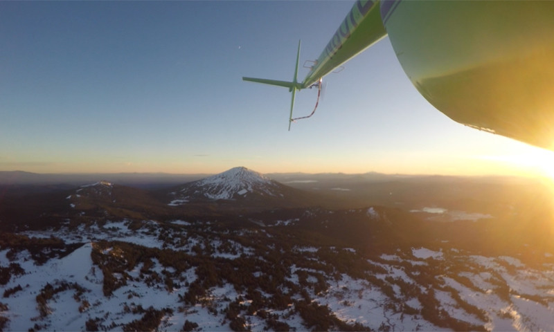 bachelor mountain from heli tour