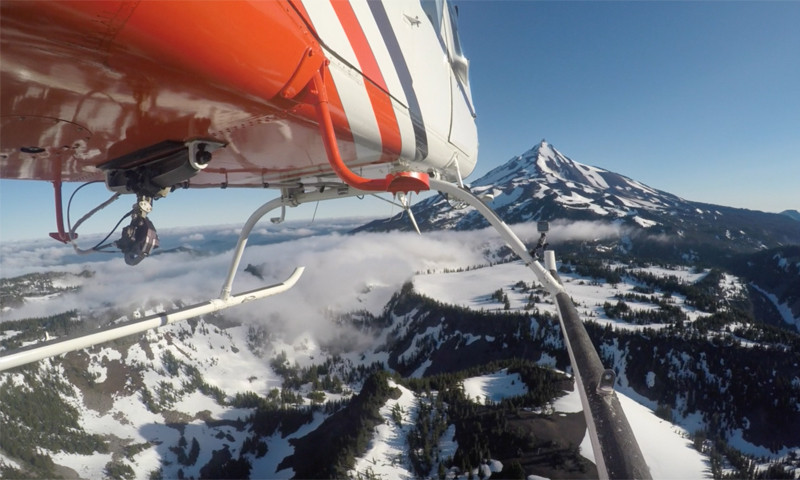 mount washington from heli tour