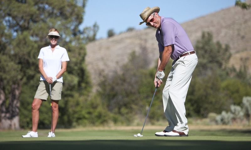 Kah-Nee-Ta Golf Course near Bend Oregon