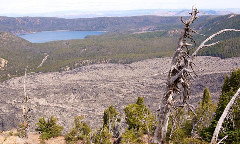 East Lake in Newberry Volcanic Monument
