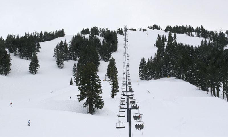Chair Lift at Mount Bachelor
