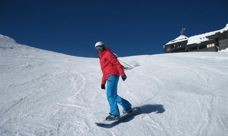 Boarding at Mount Bachelor in Bend Oregon
