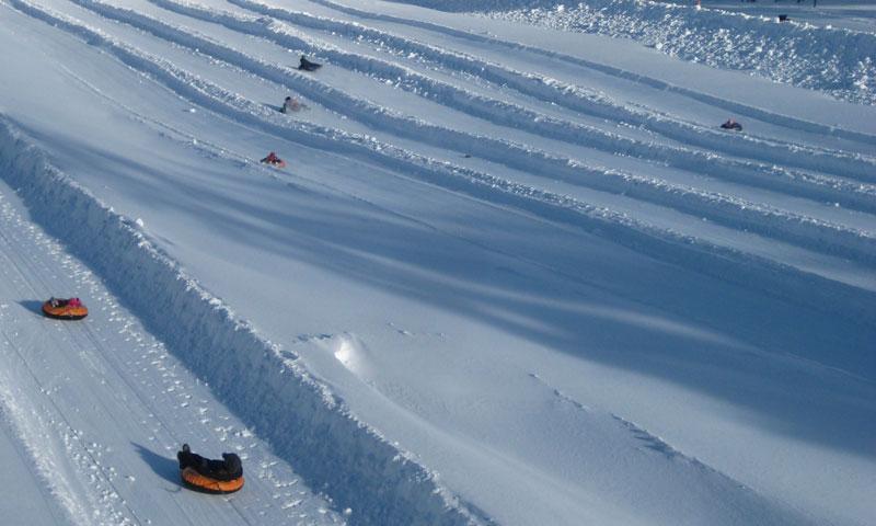Tubing at Mount Bachelor in Central Oregon